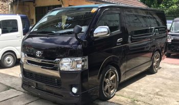 TOYOTA HIACE SUPER GL DARK PRIME 2017 full